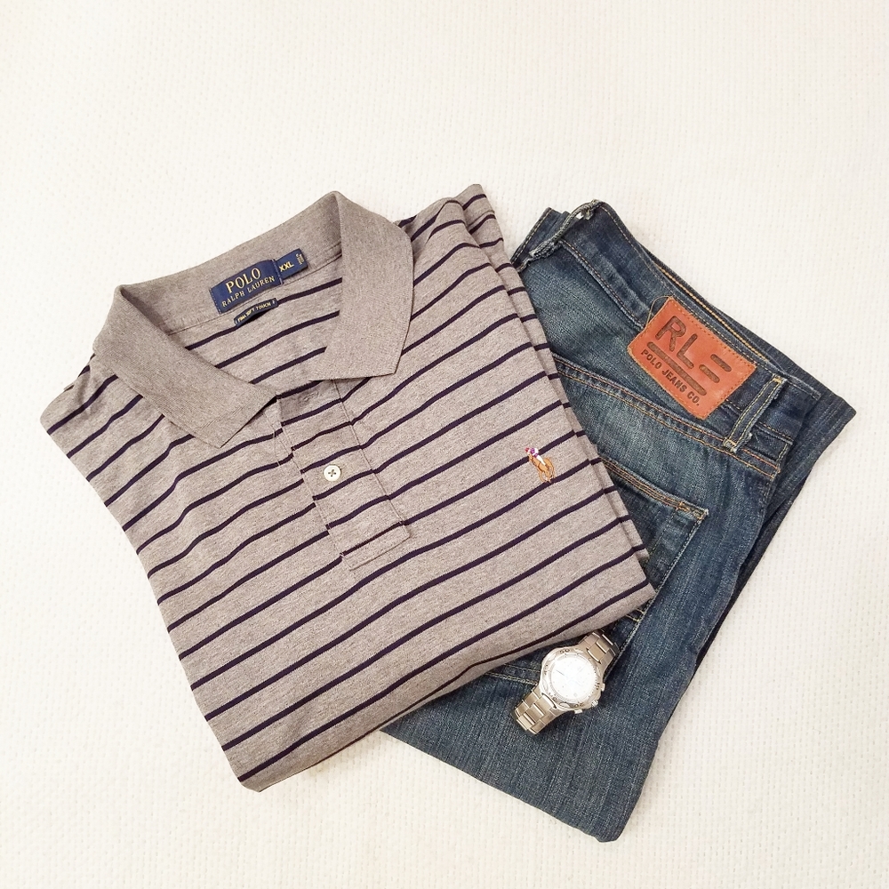 POLO by Ralph Lauren Men's Collared Shirt